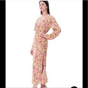 AFRM Paisley Asymmetrical Maxi Dress